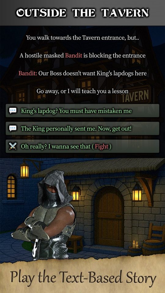 The single-player story in Azmar Quest